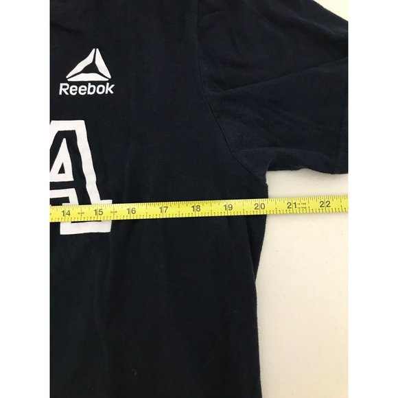 Reebok USA Mens L Navy T Shirt *13 - Picture 2 of 4
